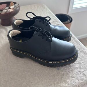 Dr. Martens Black Leather Shoes